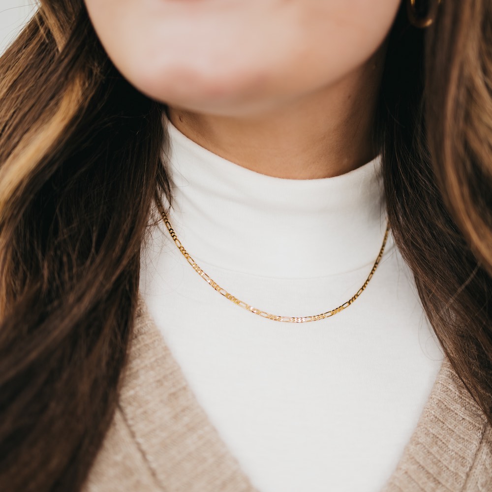 All Linked Up Chain Necklace-Pretty Simple