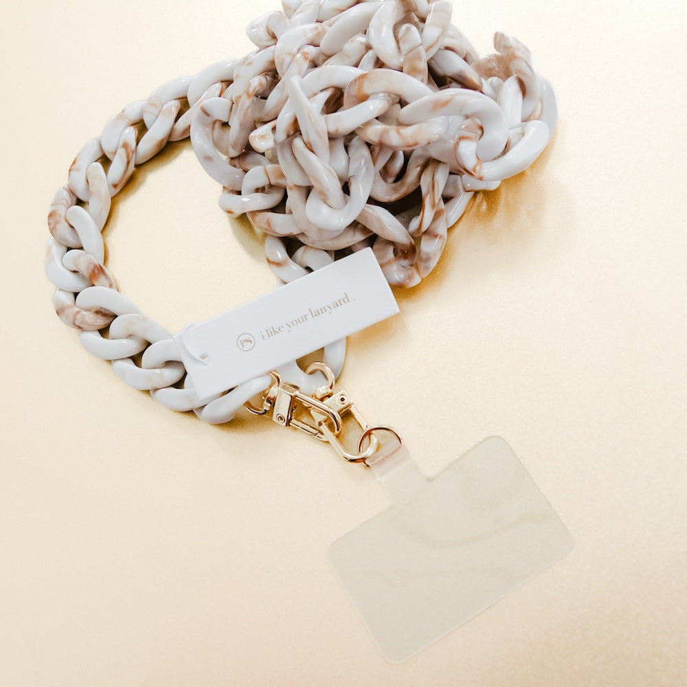 Amaya Acrylic Phone Chain Strap-Accessories-Pretty Simple