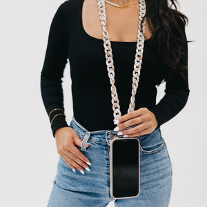 Amaya Acrylic Phone Chain Strap-Accessories-Pretty Simple