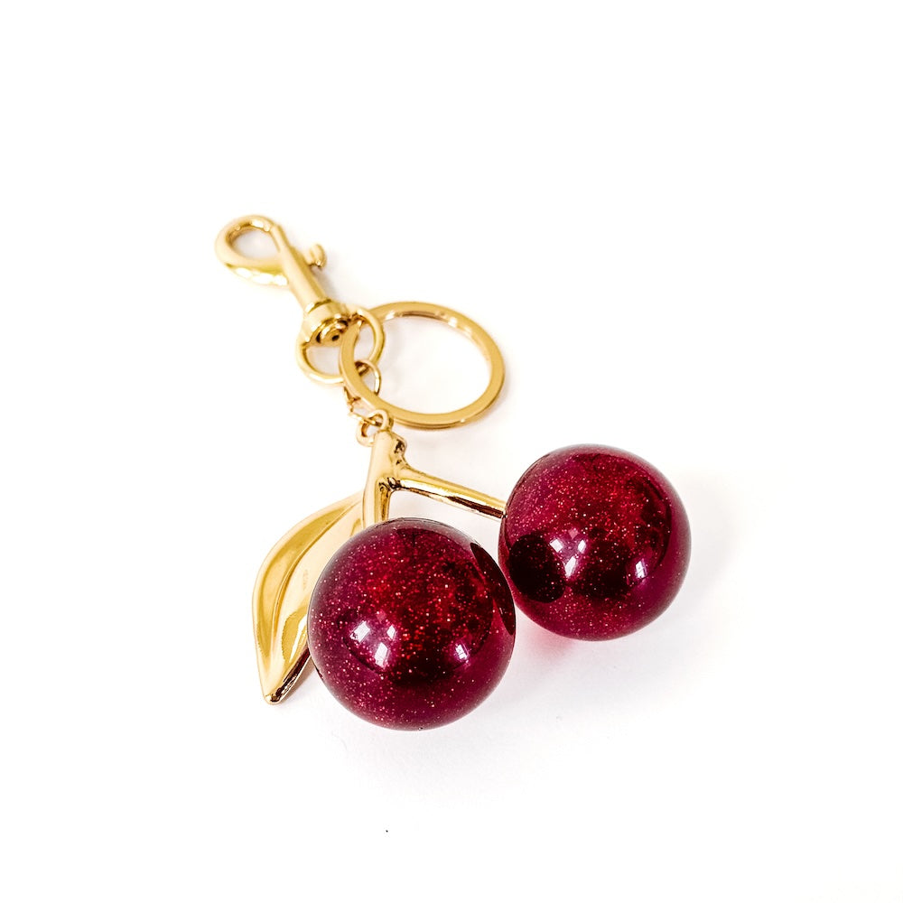 Cherry Bag Charm-Bag Accessories-Pretty Simple