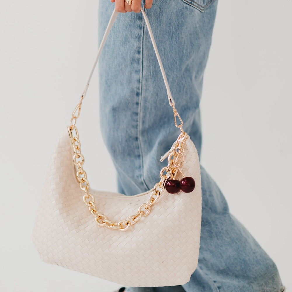 Cherry Bag Charm-Bag Accessories-Pretty Simple