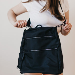 Big Sister of Nori Nylon Backpack-Backpack-Pretty Simple
