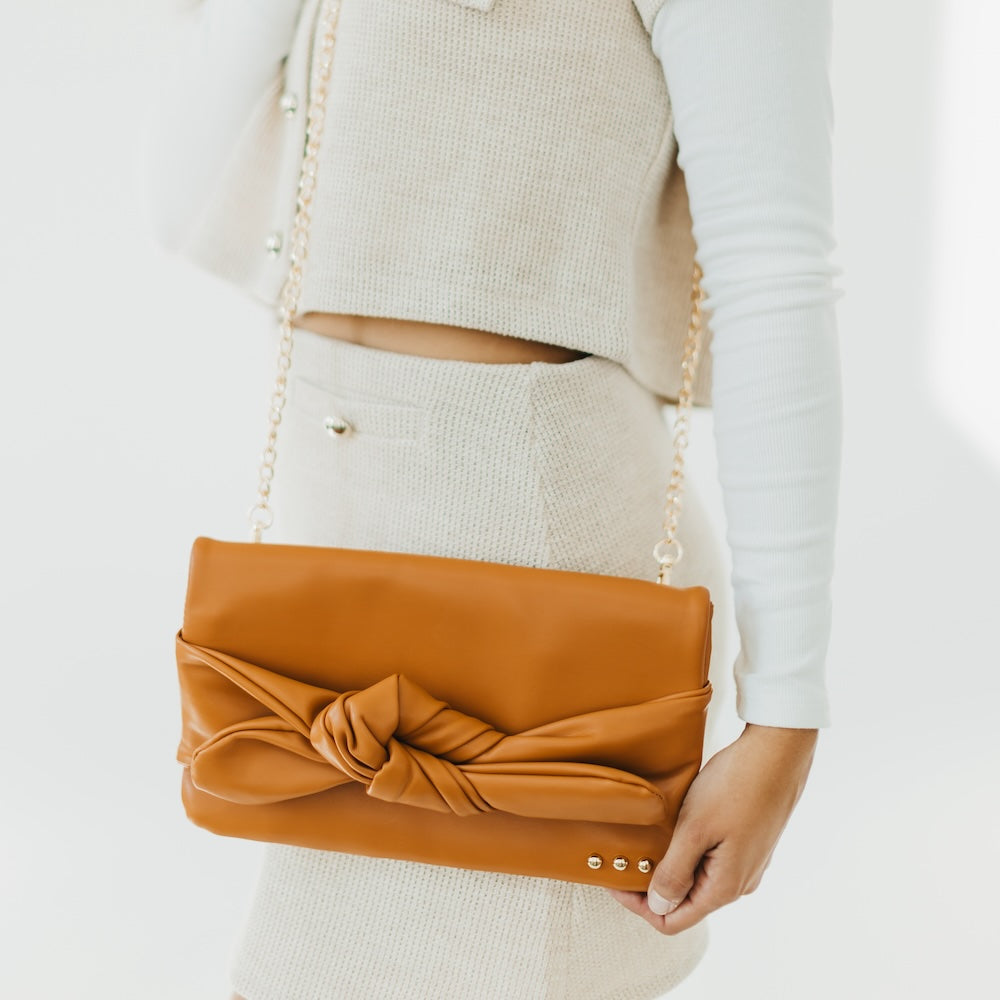 Billie Bow Clutch Crossbody Bag Wholesale-Clutch-Pretty Simple
