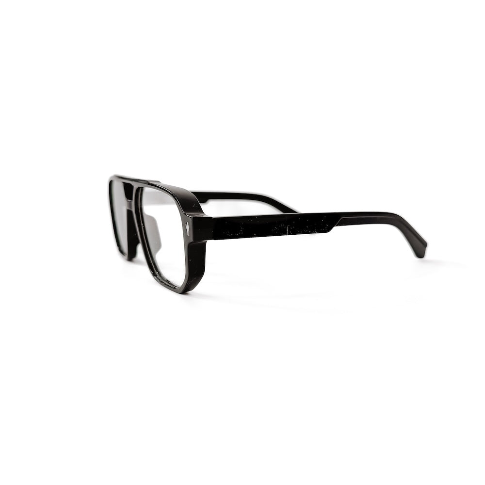 Black Retro Blue Light Glasses-Blue Light Glasses-Pretty Simple