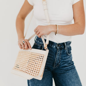 Bryce Woven Bucket Bag-Tote Bag-Pretty Simple