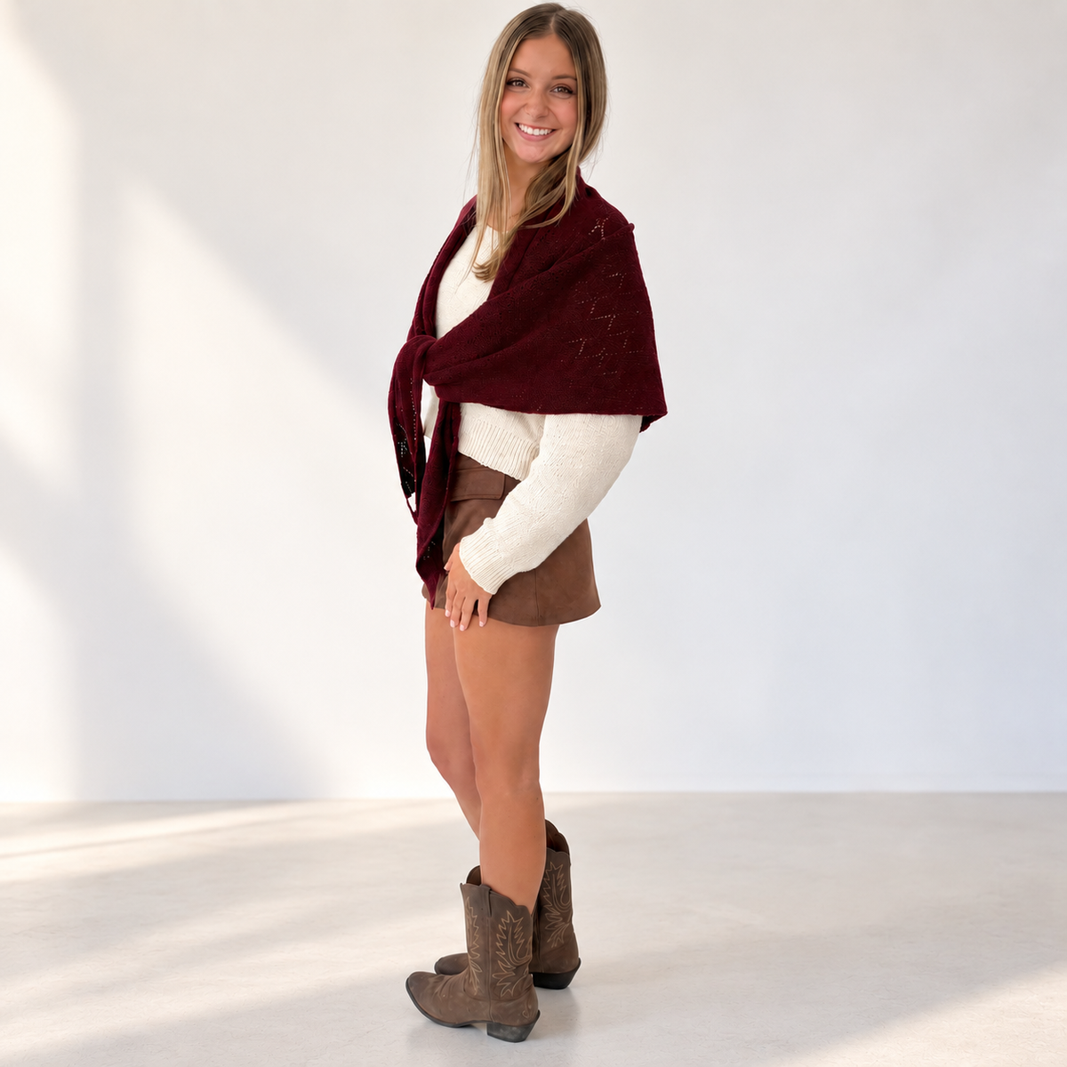 Elaine Triangle Scarf-Scarf-Pretty Simple