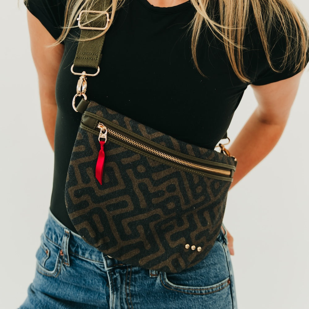 Callahan Canvas Printed Bum Bag-Bum Bag-Pretty Simple