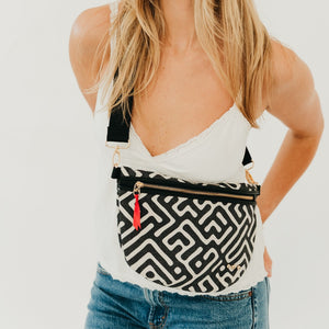 Callahan Canvas Printed Bum Bag-Bum Bag-Pretty Simple