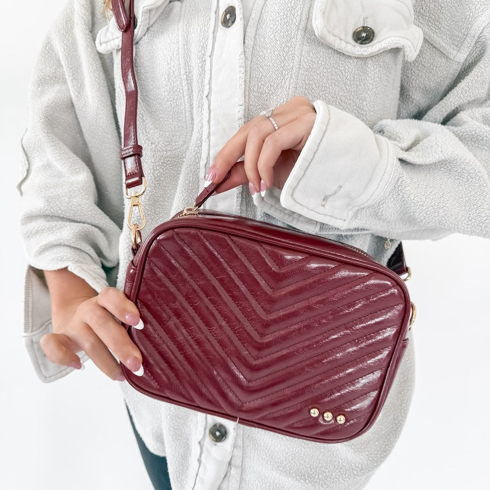 Coco Quilted Camera Crossbody Bag-Crossbody Bag-Pretty Simple