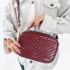 Coco Quilted Camera Crossbody Bag-Crossbody Bag-Pretty Simple