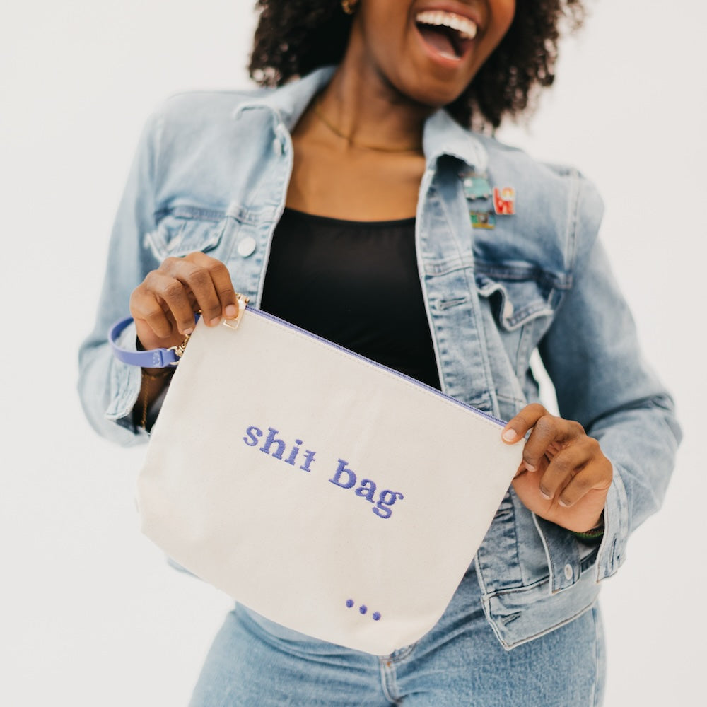 Canvas Catch All Pouch-Bag Accessories-Pretty Simple