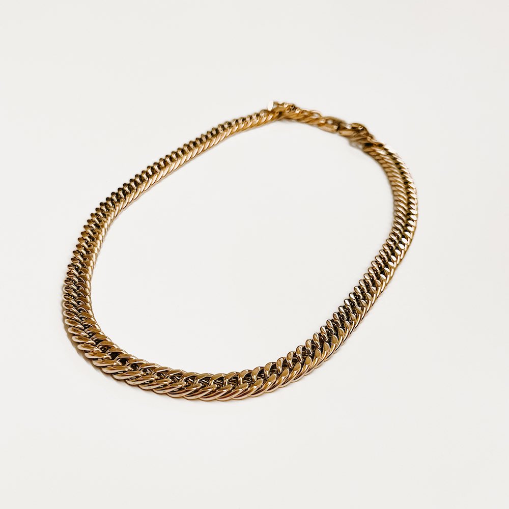 Carson Cuban Chain Necklace - WATERPROOF-Pretty Simple