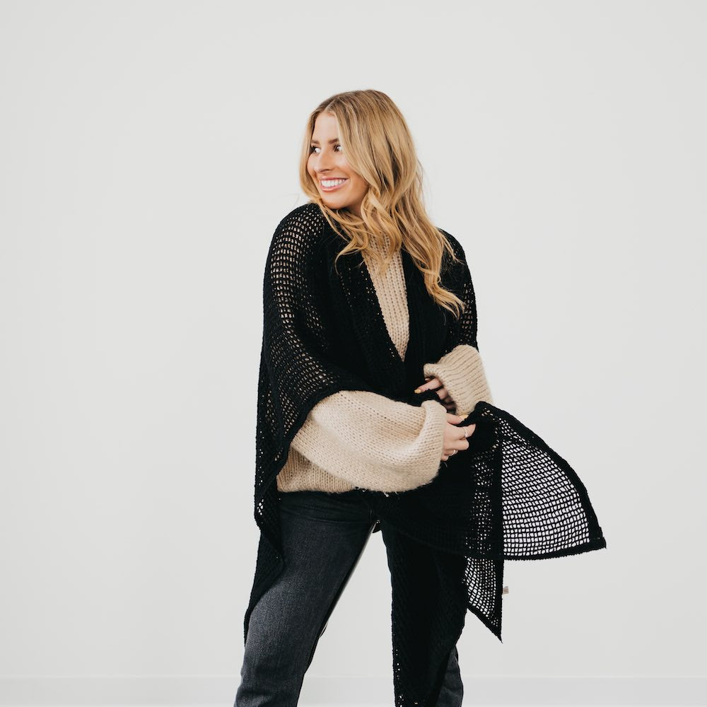 Cece Crochet Poncho-Pretty Simple