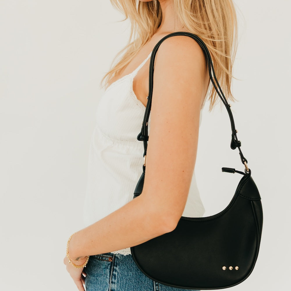 Celeste Crescent Shoulder Bag-Shoulder Bag-Pretty Simple
