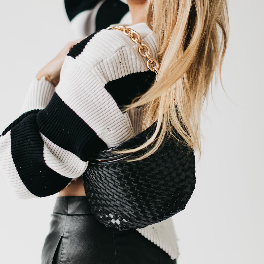 Bold Metal Chain Shoulder Strap-Bag Accessories-Pretty Simple