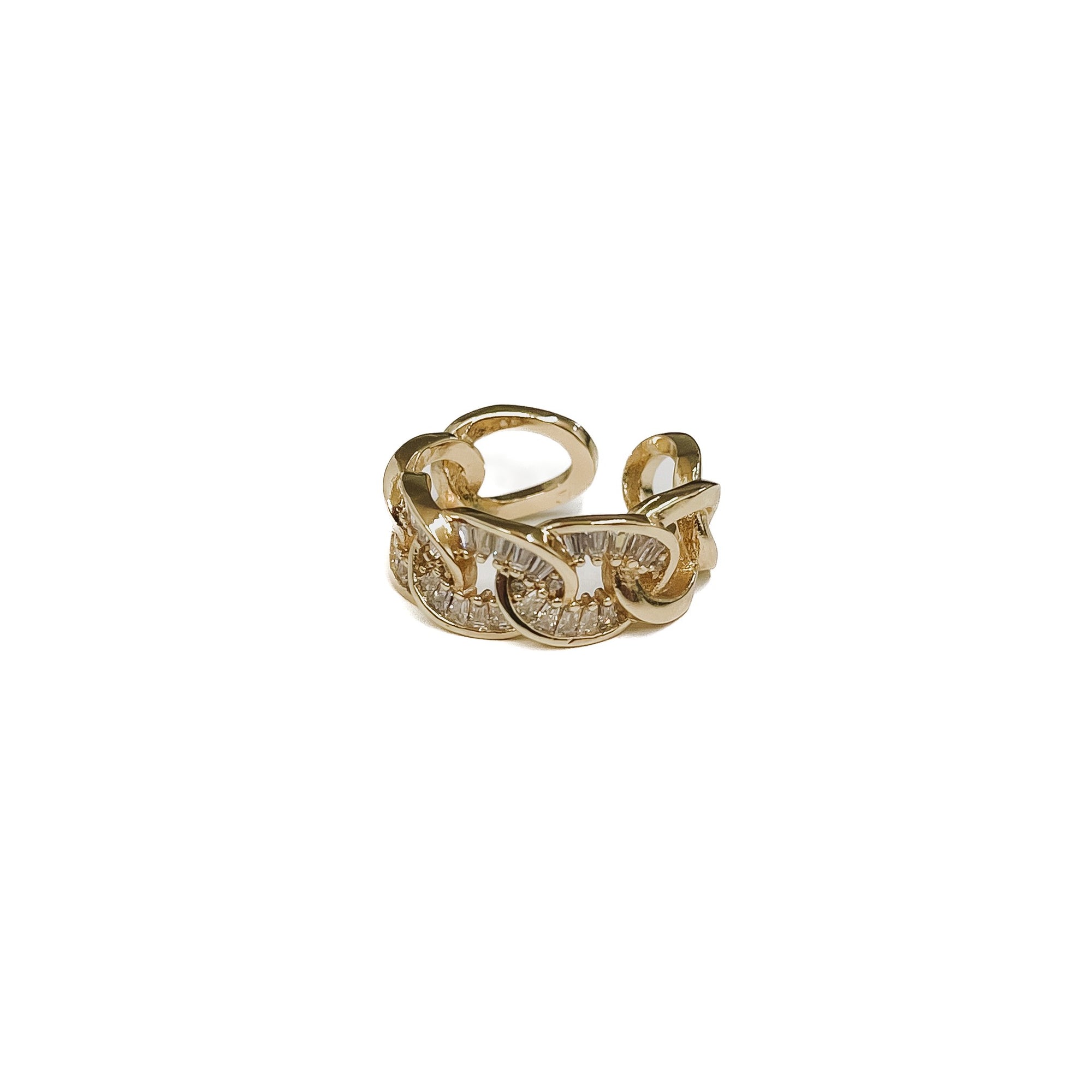 Darling Dazed Chain Link Ring-Pretty Simple Wholesale