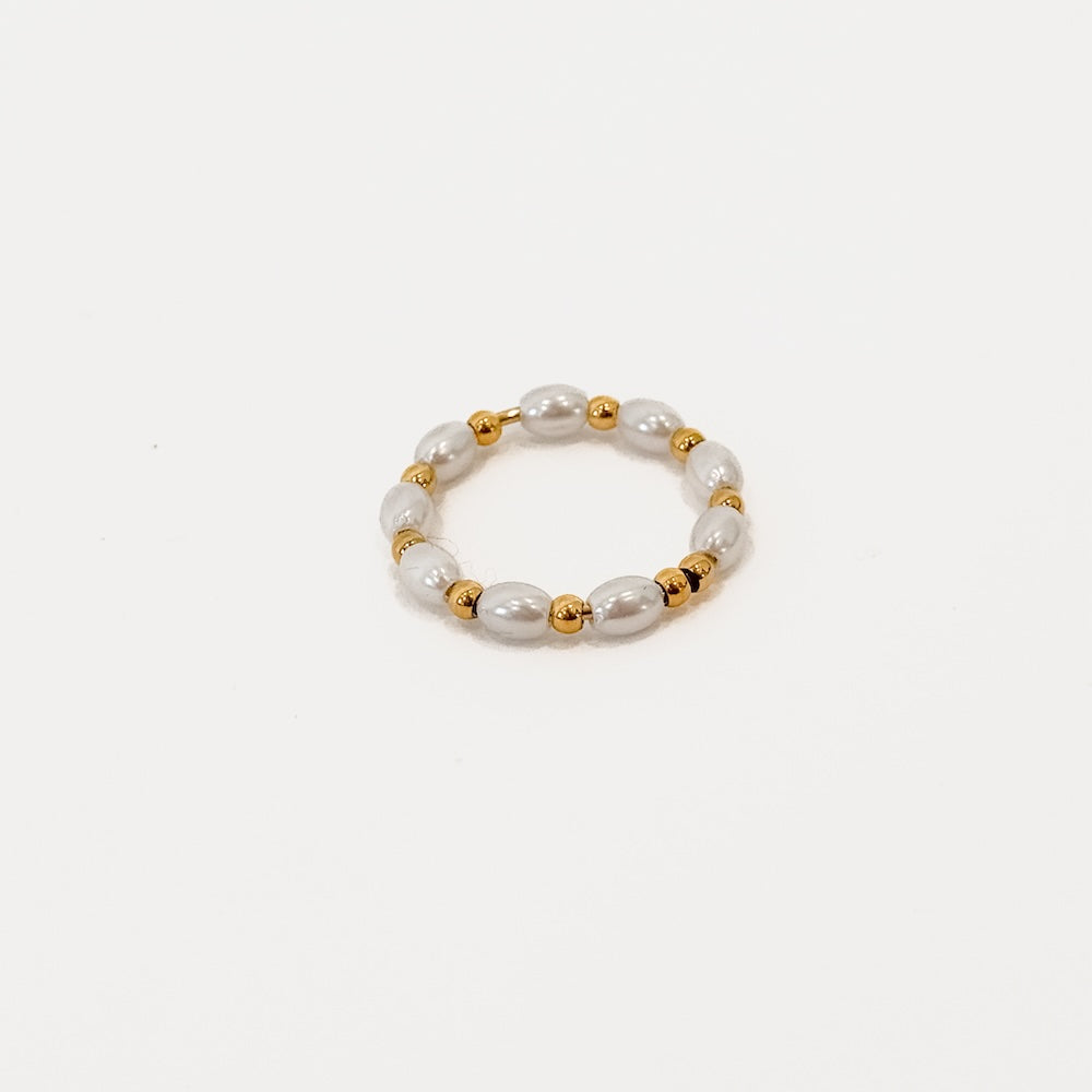 Delightful Pearl Ring - WATERPROOF-Ring-Pretty Simple