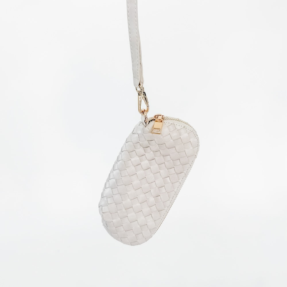 Dylan Woven Sunglass Case Wristlet-Pouch-Pretty Simple