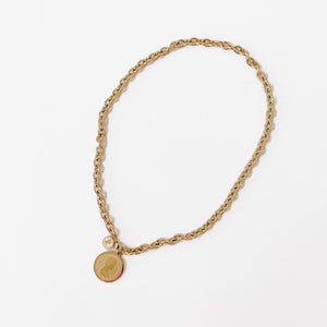 Elegant Elizabeth Coin Chain Necklace *WATERPROOF*-Necklace-Pretty Simple