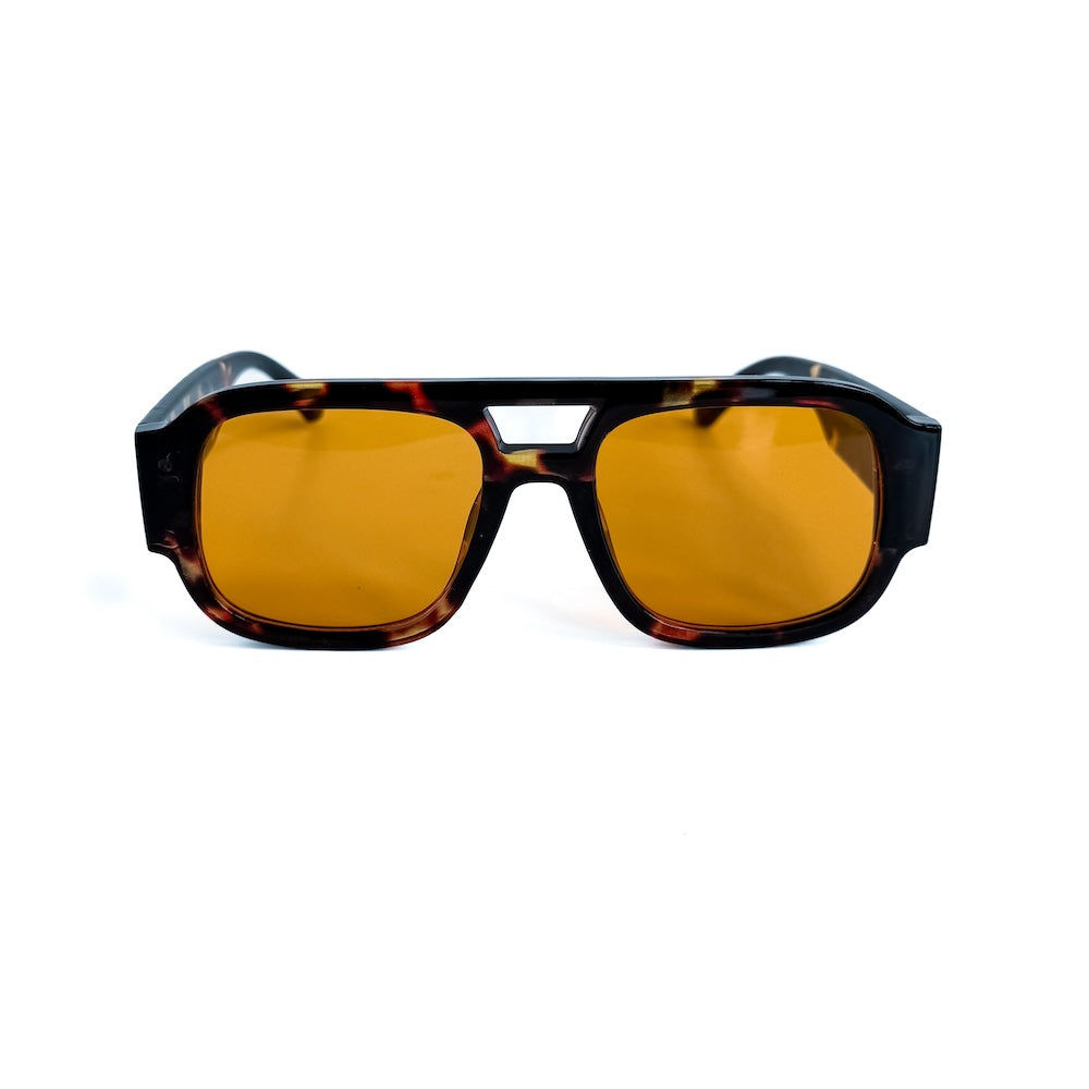 Ellen Retro Square Pilot Sunglasses-Sunglasses-Pretty Simple