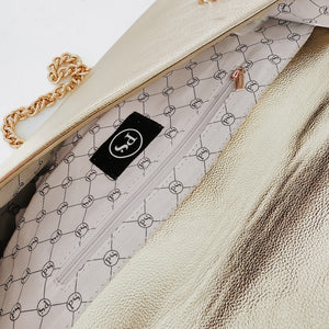 The Evening Metallic Clutch Crossbody Bag-Crossbody Bag-Pretty Simple