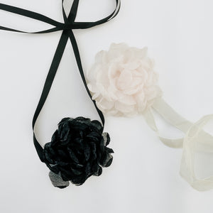 Flower Fantasy Tie Choker Necklace-Pretty Simple