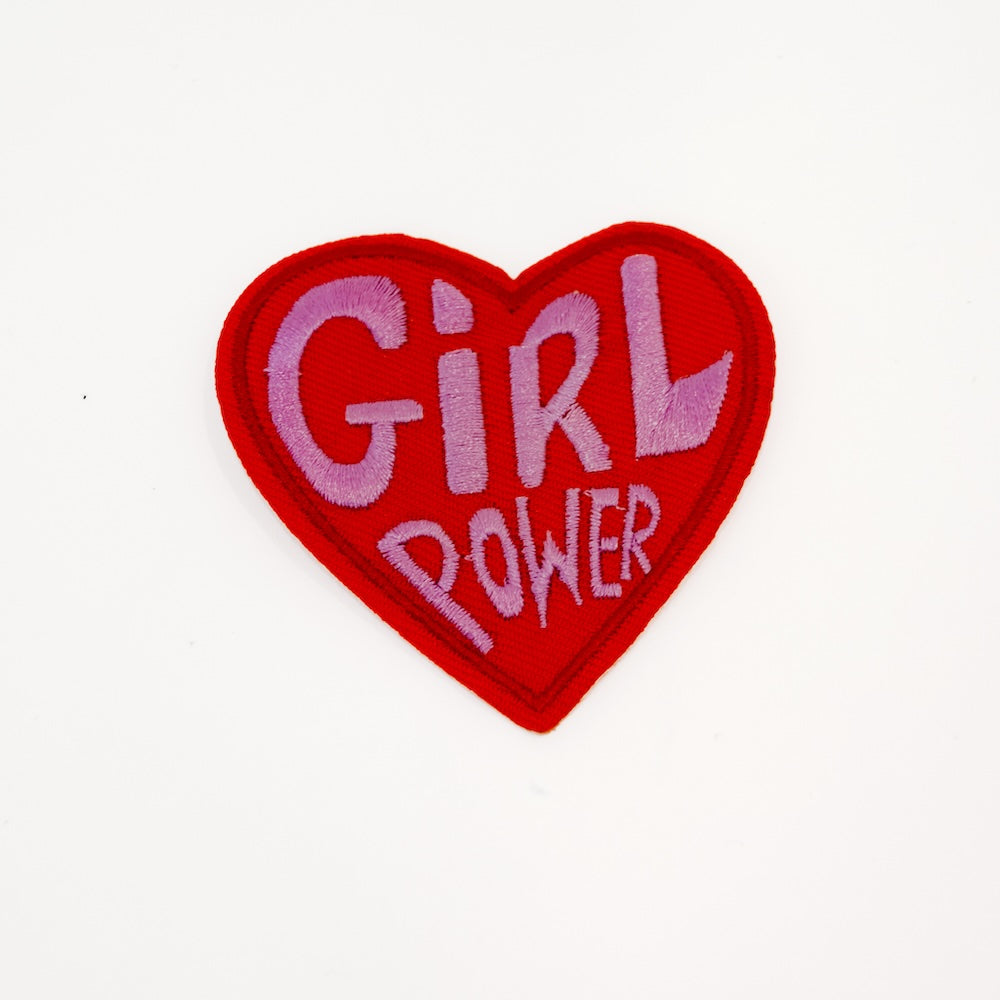 Girl Power Iron On Patch-Pretty Simple