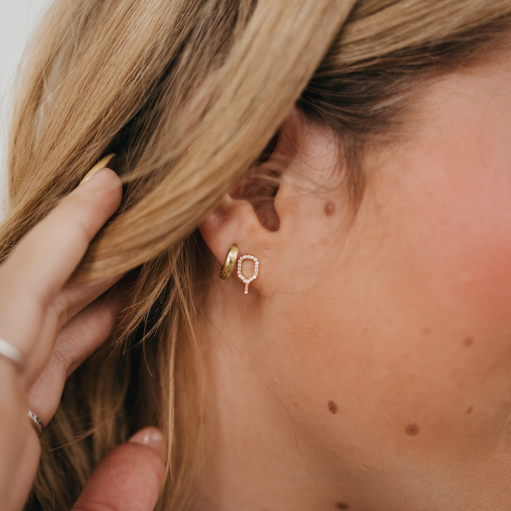 Glam Girl Pickleball Earrings-Pretty Simple