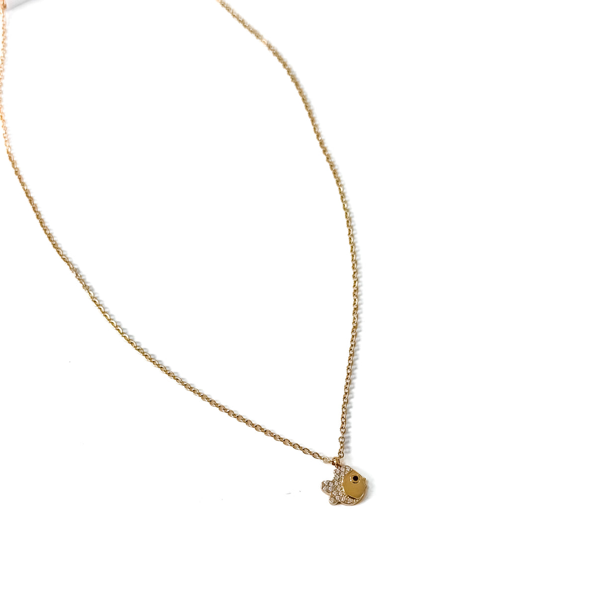 Goldie Fish Necklace - WATERPROOF-Necklace-Pretty Simple