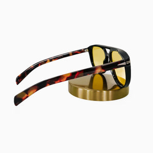 Goldie Double Bridge Aviator Sunglasses-Sunglasses-Pretty Simple