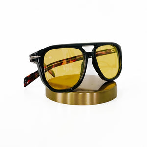 Goldie Double Bridge Aviator Sunglasses-Sunglasses-Pretty Simple