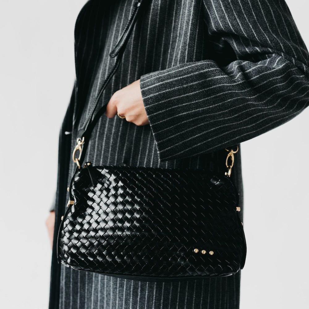 Harper Hobo Woven Shoulder Bag-Crossbody Bag-Pretty Simple