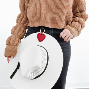 Heidi Heart Magnetic Hat Carry Clip-Hat Clip-Pretty Simple