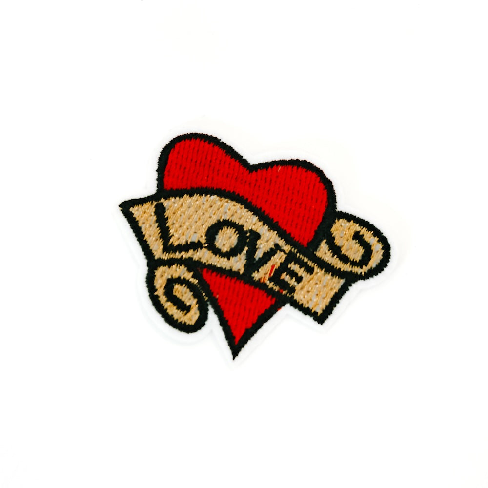 Heart Love Iron On Patch-Pretty Simple