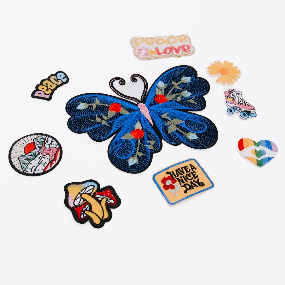 Hip Chic Iron On Patch Bundle (9 pcs)-Pretty Simple