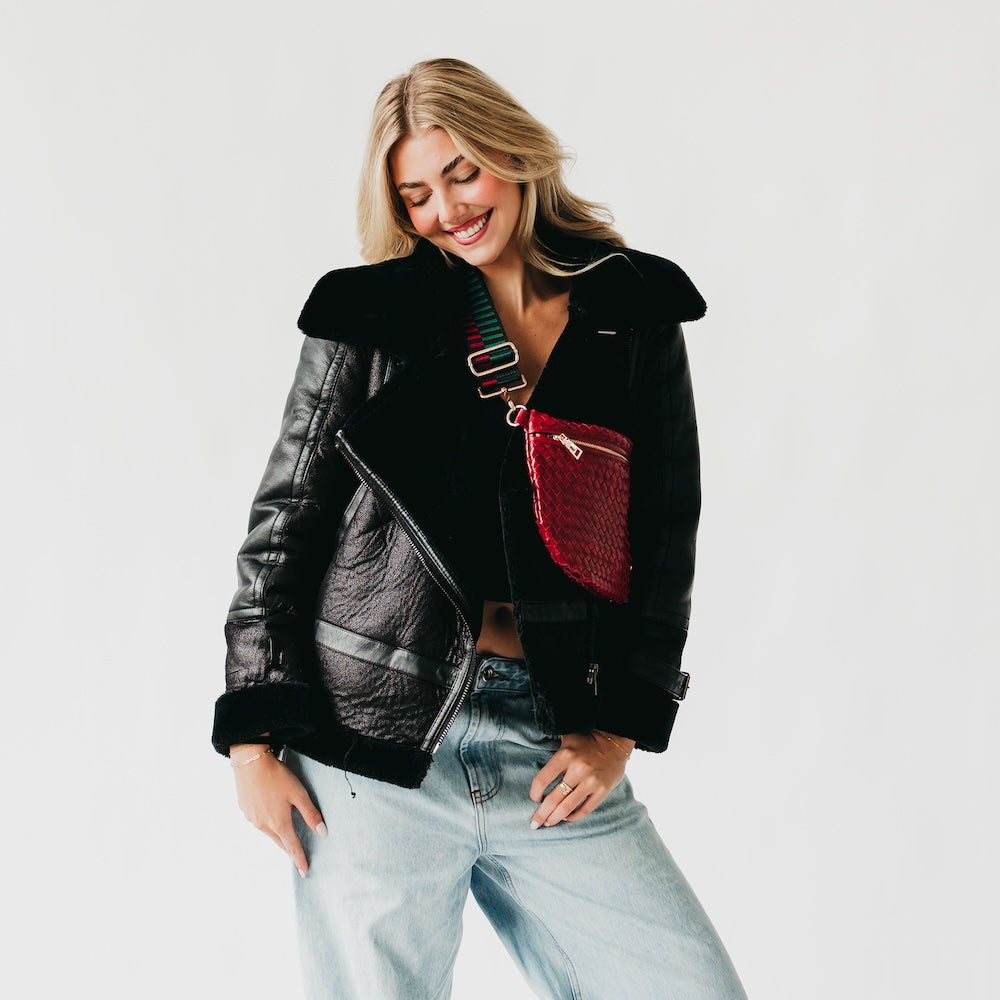 Holly Holiday Adjustable Bag Strap-Bag Accessories-Pretty Simple