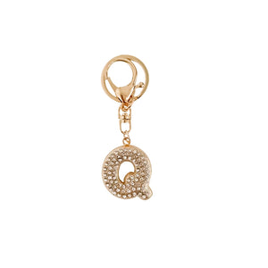 Diamond Initial Bag Charm-Bag Accessories-Pretty Simple