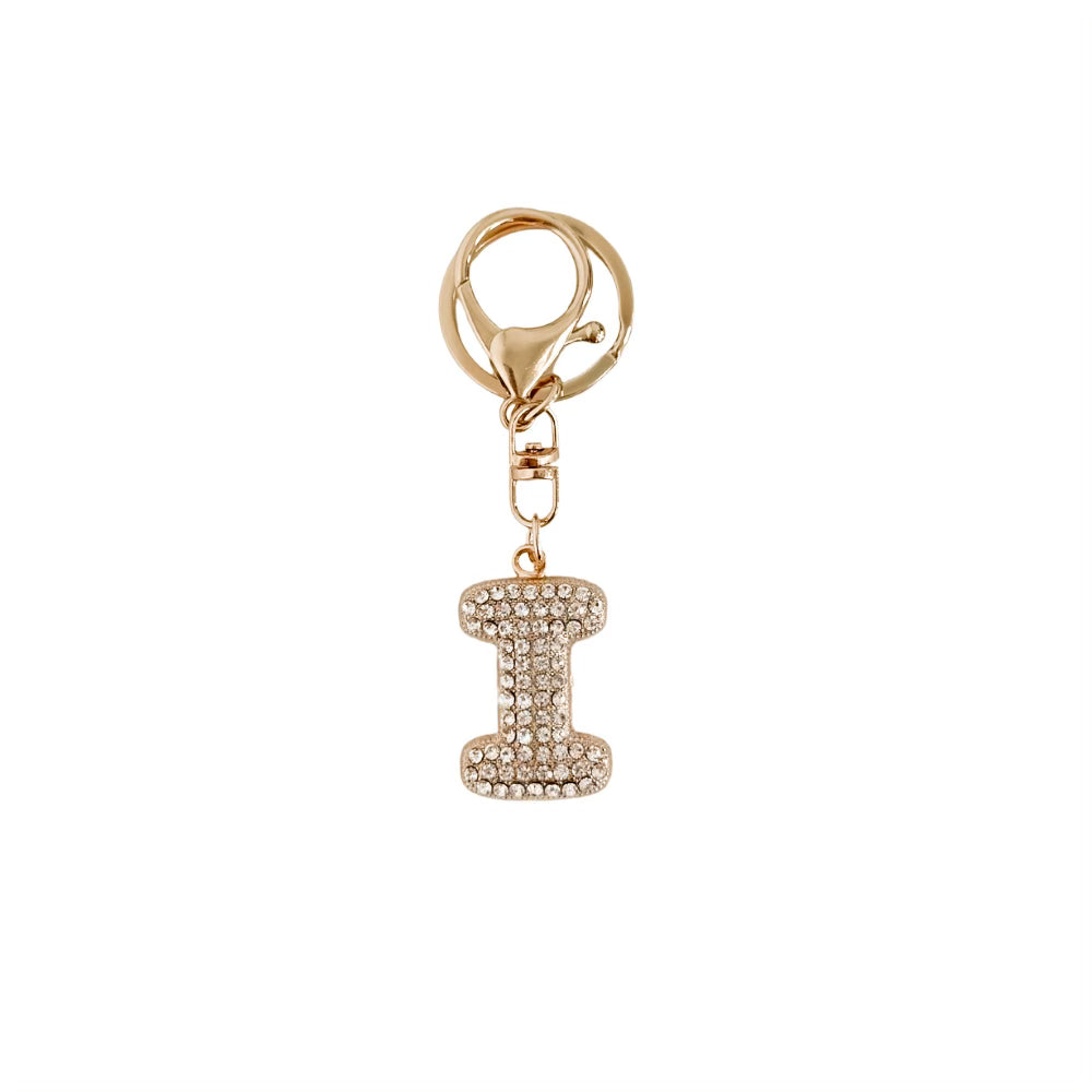 Diamond Initial Bag Charm-Bag Accessories-Pretty Simple