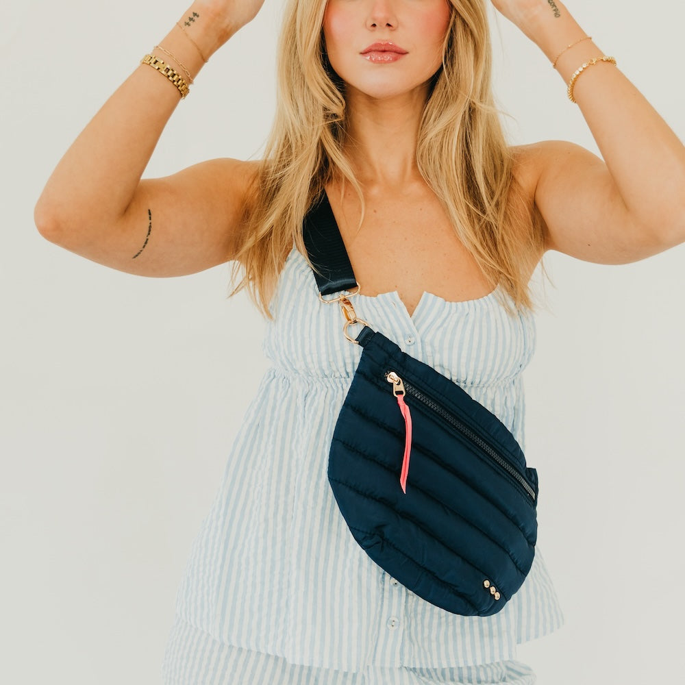 Jolie Puffer Belt Bag Wholesale-Bum Bag-Pretty Simple