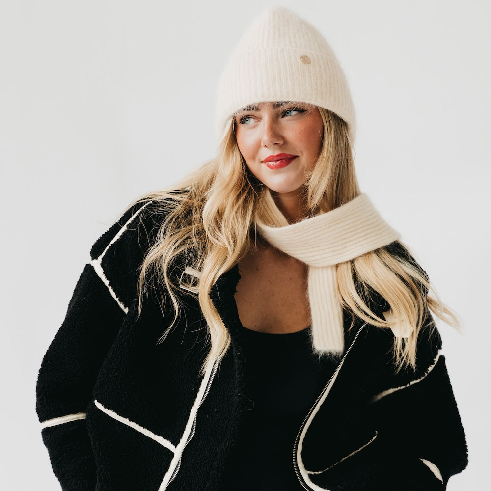 Joy Dynamic Scarf and Beanie Duo Wholesale-Scarf-Pretty Simple