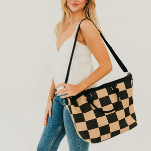 June Jute Tote Bag-Tote Bag-Pretty Simple