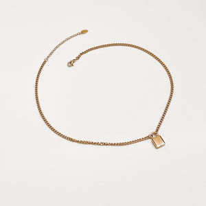 Key To My Heart Pendant Necklace - WATERPROOF-Pretty Simple