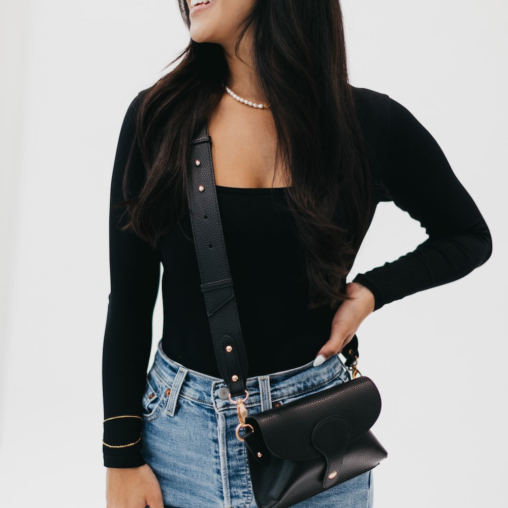 Khloe Vegan Leather Crossbody-Crossbody Bag-Pretty Simple