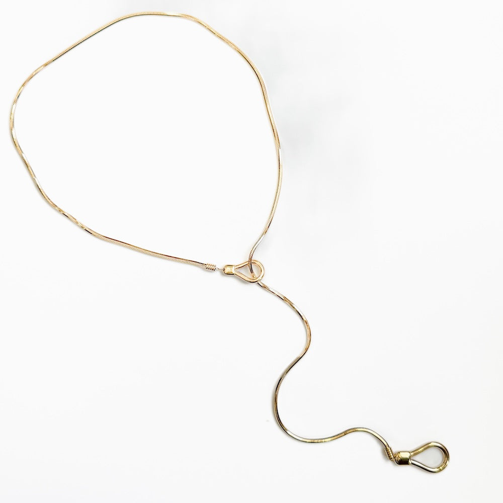 Lariat Toggle Necklace - WATERPROOF-Necklace-Pretty Simple