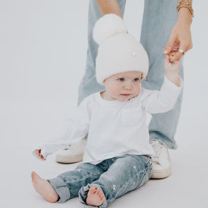 PREORDER - Little Darling Fuzzy Beanie WHOLESALE-Hat-Pretty Simple