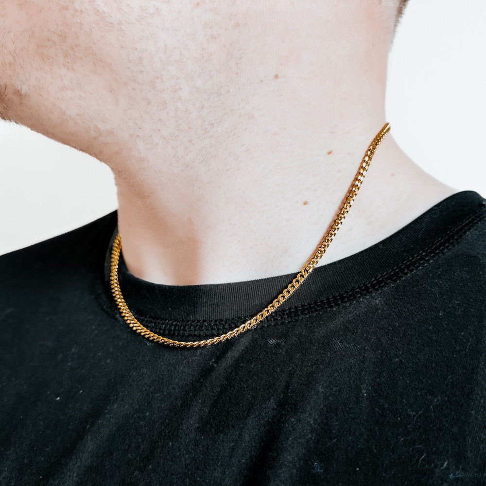 Enzo L'uomo Mens Collection Chain Necklace-Necklace-Pretty Simple