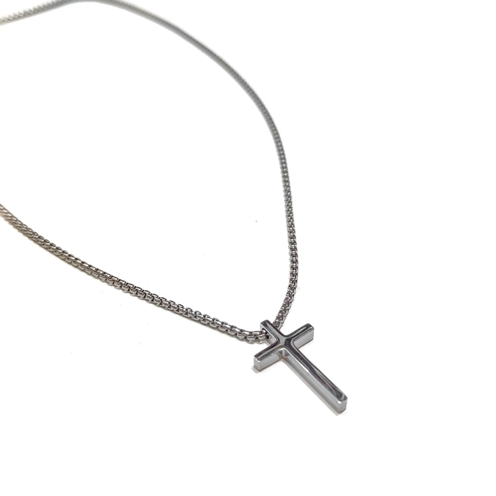 Gio L'uomo Mens Collection Cross Necklace-Necklace-Pretty Simple