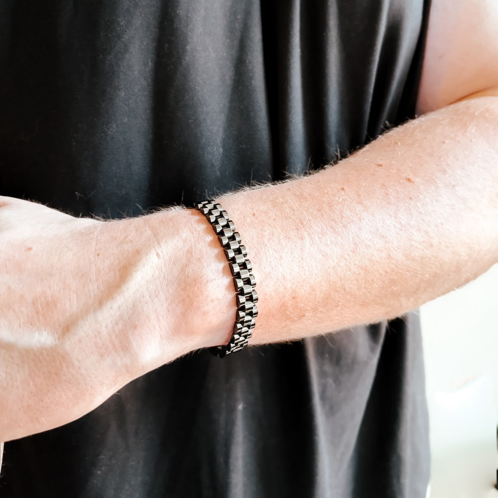 Matteo L'uomo Mens Collection Watch Band Bracelet-Bracelet-Pretty Simple