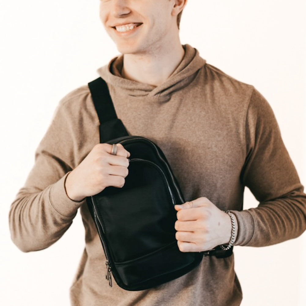 L'uomo Man Crossbody Bag-Crossbody Bag-Pretty Simple