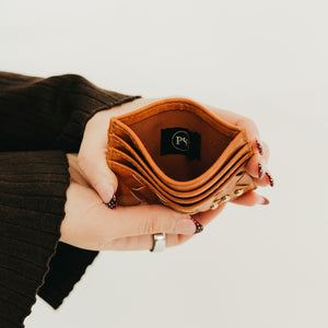 Mariah Woven Small Card Holder Wallet-Wallet-Pretty Simple